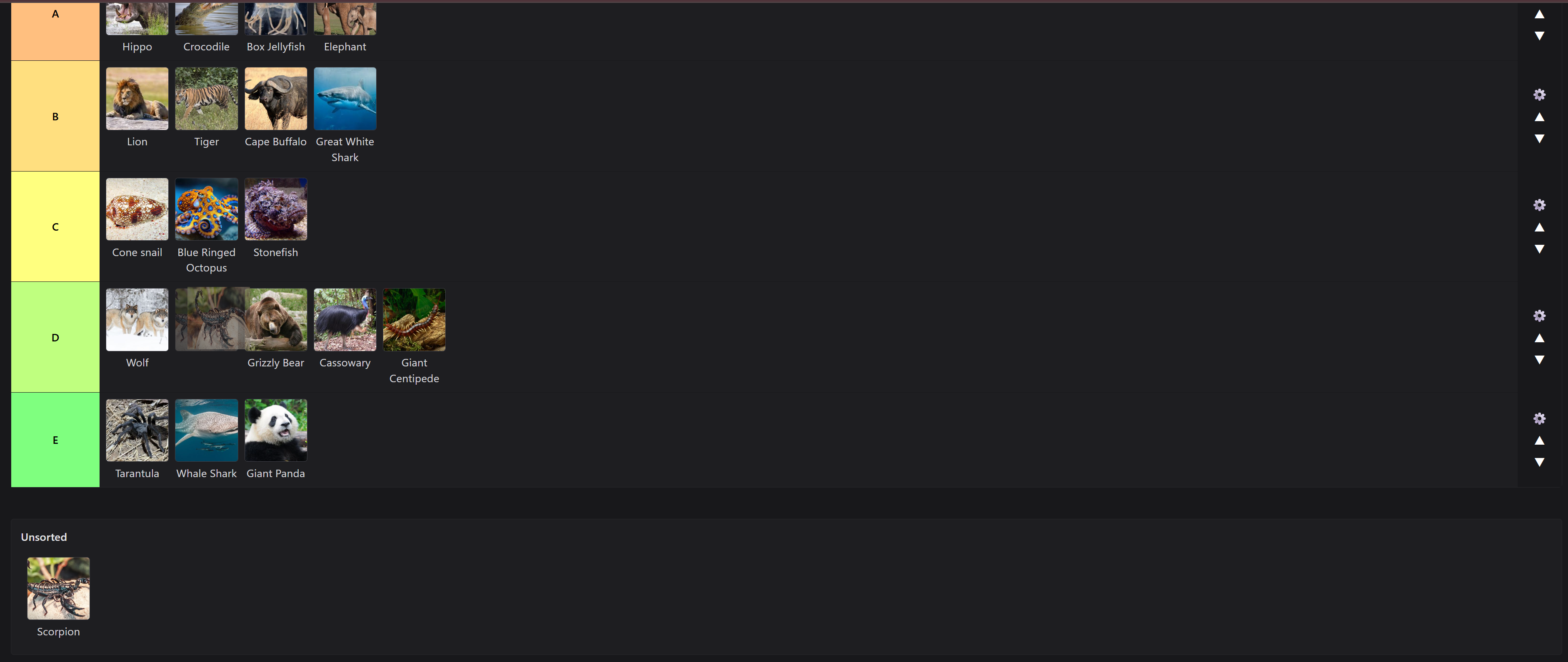 Ghost preview showing insertion before a card